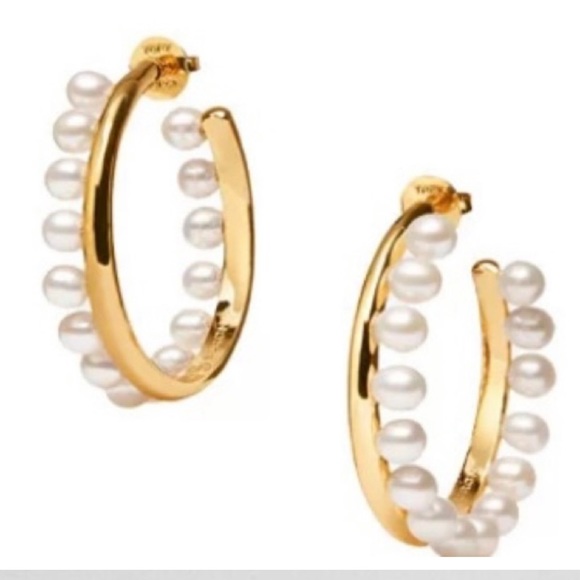 tory burch statement earrings